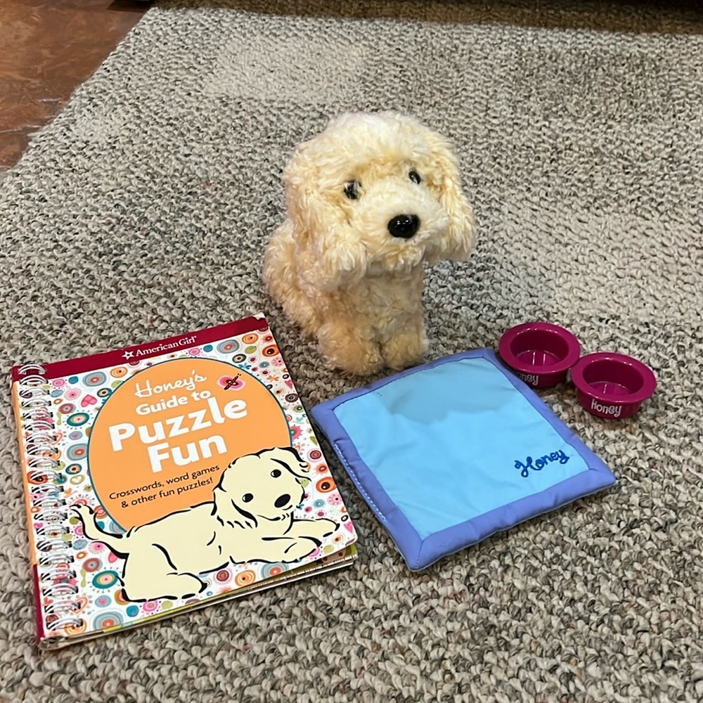 Retired American Girl Puppy - Honey